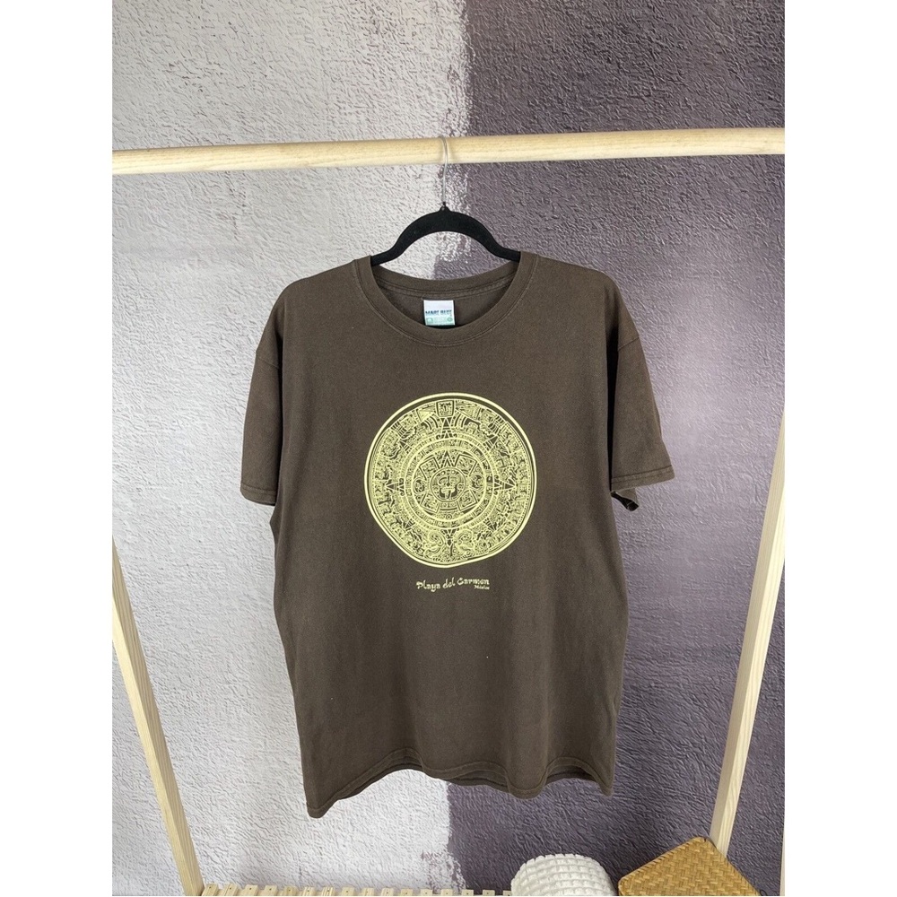 Mare Blue Playa del Carmen Mexico big logo tee shirt